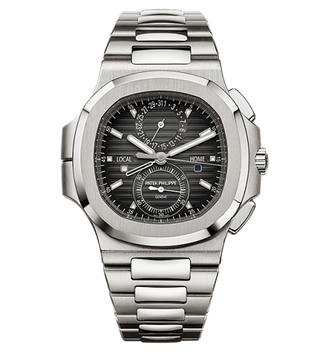 Patek Philippe - 5990/1A-001  Nautilus Travel Time Stainless Steel / Black