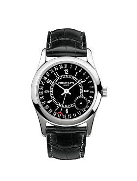 Patek Philippe - 6000G-001  Calatrava 6000 White Gold / Black