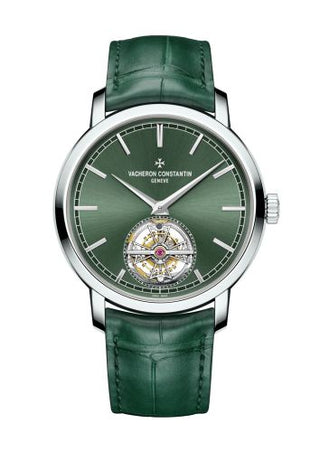 Vacheron Constantin - 6000T/000P-H025  Traditionnelle Tourbillon Platinum / Green