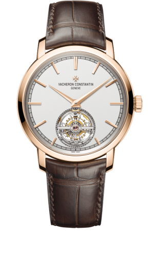 Vacheron Constantin - 6000T/000R-B346  Traditionnelle Tourbillon Pink Gold / Silver