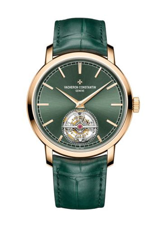 Vacheron Constantin - 6000T/000R-B972  Traditionnelle Tourbillon Pink Gold / Green