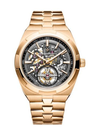 Vacheron Constantin - 6000V/110R-B934  Overseas Tourbillon Skeleton Pink Gold