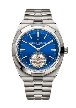 Vacheron Constantin - 6000V/210T-H032  Overseas TourbillonTitanium / Blue