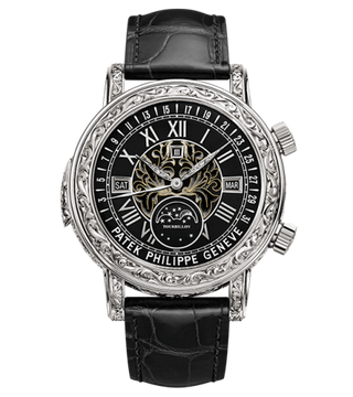 Patek Philippe - 6002G-010  Sky Moon Tourbillon 6002 White Gold / Black