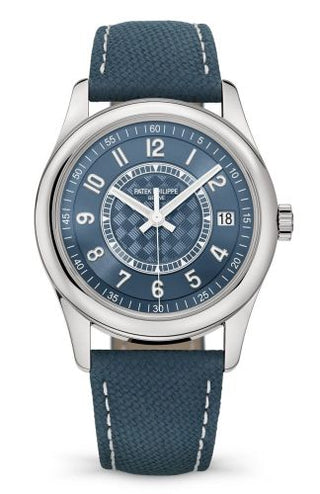 Patek Philippe - 6007A-001  Calatrava Stainless Steel / Blue