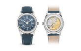 Patek Philippe - 6007A-001  Calatrava Stainless Steel / Blue