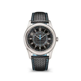 Patek Philippe - 6007G-011  Calatrava White Gold / Black - Sky Blue