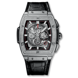 Hublot - 601.NX.0173.LR.1104  Spirit of Big Bang 45 Titanium / Diamonds