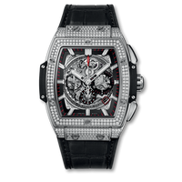 Hublot Spirit of Big Bang 39 Pink Ceramic / Titanium / Diamonds (601.NX.0173.LR.1704)