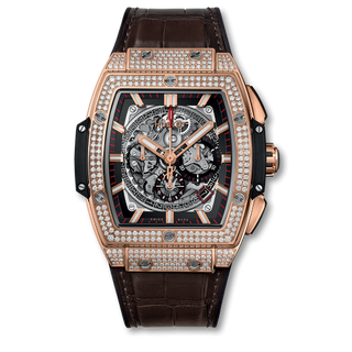 Hublot - 601.OX.0183.LR.1704  Spirit of Big Bang 45 King Gold / Pavé