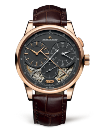 Jaeger-LeCoultre - 601244J  Duomètre Chronographe Pink Gold / Slate