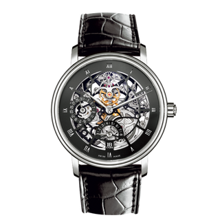 Blancpain - 6025AS-3430-55  Villeret Tourbillon Squelette 8 Jours White Gold