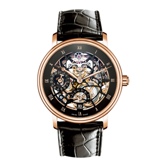 Blancpain - 6025AS-3630-55  Villeret Tourbillon Squelette 8 Jours Red Gold