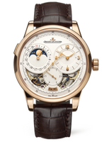 Jaeger-LeCoultre Duomètre Quantième Lunaire Pink Gold / Silver / Alligator (6042422)