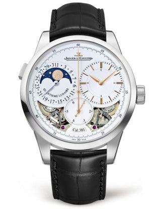 Jaeger-LeCoultre - 6043420  Duomètre à Quantième Lunaire 40.5 White Gold / Open