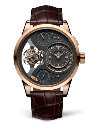 Jaeger-LeCoultre - 605244J  Duomètre Sphérotourbillon Pink Gold / Slate