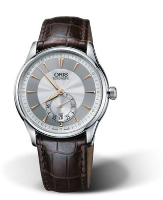 Oris - 01 623 7582 4051-07 5 21 48  Artelier Small Second Date 40 Stainless Steel / Silver