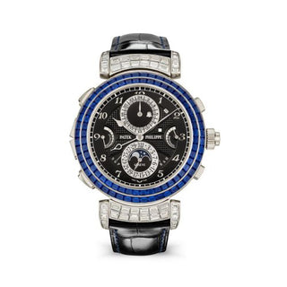 Patek Philippe - 6300/401G-001  Grandmaster Chime 6300 White Gold - Sapphire / Black