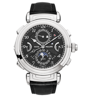 Patek Philippe Minute Repeater Perpetual Calendar 5374 Platinum / Black (6300G-001)