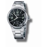 Oris - 01 635 7560 4164-07 8 25 01  WilliamsF1 Team Day Date 40.5 Stainless Steel / Black / Bracelet