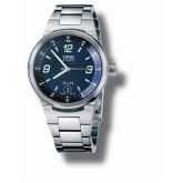 Oris - 01 635 7560 4165-07 8 25 01  WilliamsF1 Team Day Date 40.5 Stainless Steel / Blue / Bracelet