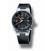 Oris - 01 635 7595 4194-07 4 25 01  WilliamsF1 Team Day Date 42 Stainless Steel / Black - Orange / Rubber