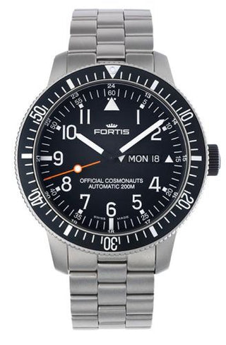 Fortis - 647.27.11  Official Cosmonauts Titanium Day-Date