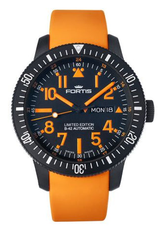 Fortis - 647.28.13  Official Cosmonauts Day-Date Mars 500