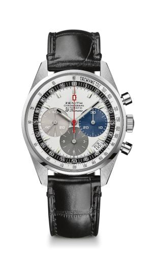 Zenith - 65.A386.400/69.C815  El Primero A386 Revival 50th Anniversary El Primero White Gold