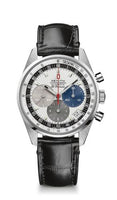 Zenith El Primero A384 Revival 50th Anniversary El Primero Stainless Steel / Panda / Alligator (65.A386.400/69.C815)