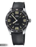 Oris - 01 733 7707 4064-07 8 20 18 / TOPPER  Divers Sixty-Five 40 Stainless Steel / Black / Topper Edition