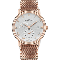 Blancpain Villeret Ultraplate Power Reserve Date Red Gold / Opaline / Diamond (6606A-3642-MMB)