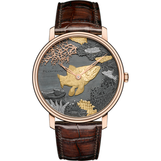 Blancpain - 6615-3616-55B - 3  Villeret Manuelle Piece Unique Shakudō Pine Tree