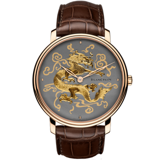 Blancpain - 6615A-3612-55B - 1  Villeret Manuelle Piece Unique Damasquinée Dragon