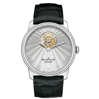 Blancpain - 66228-3442-55B  Villeret Carrousel Volant Une Minute Platinum