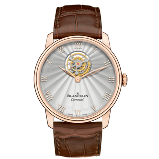 Blancpain - 66228-3642-55B  Villeret Carrousel Volant Une Minute Red Gold