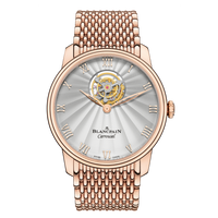 Blancpain Villeret Quantieme Complet 8 Jours Red Gold / Enamel Arabic / Bracelet (66228-3642-MMB)