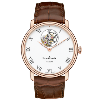 Blancpain - 66240-3631-55B  Villeret Tourbillon Volant Une Minute 12 Jours Red Gold