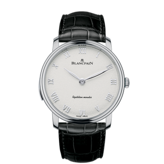 Blancpain - 6635-1542-55B  Villeret Répétition Minutes Automatique White Gold