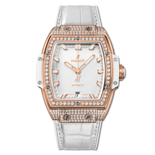 Hublot - 665.OE.2080.LR.1604  Spirit of Big Bang 39 King Gold / Pavé / White