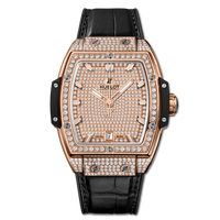 Hublot Spirit of Big Bang 39 Titanium / Full Pavé (665.OX.9010.LR.1604)