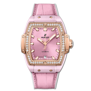 Hublot - 665.RO.891P.LR.1204  Spirit of Big Bang 39 Pink Ceramic / King Gold / Diamonds