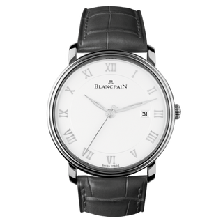 Blancpain - 6651-1127-55B  Villeret Ultraplate Automatique 40mm Stainless Steel / White