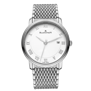 Blancpain - 6651-1127-MMB  Villeret Ultraplate Automatique 40mm Stainless Steel / White / Bracelet