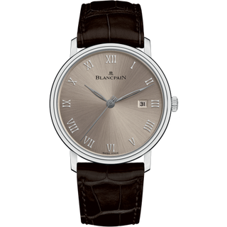 Blancpain - 6651-1504-55  Villeret Ultraplate Automatique 40mm White Gold / Grey