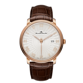 Blancpain - 6651C-3642-55A  Villeret Ultraplate Automatique 40mm Red Gold / Opalin Frappé