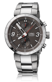 Oris - 01 674 7659 4163-07 8 25 10  TT1 Chronograph Stainless Steel / Grey