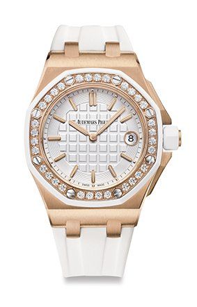 Audemars Piguet - 67540.OK.ZZ.D010.CA.01  Royal Oak OffShore 67540 Lady Quartz Pink Gold