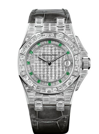 Audemars Piguet - 67543BC.ZZ.D204CR.01  Royal Oak OffShore 67543 Lady Quartz Emerald Hour