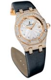 Audemars Piguet - 67605OR.ZZ.D009SU.01  Royal Oak 67605 Pink Gold / Diamond / MOP / Strap